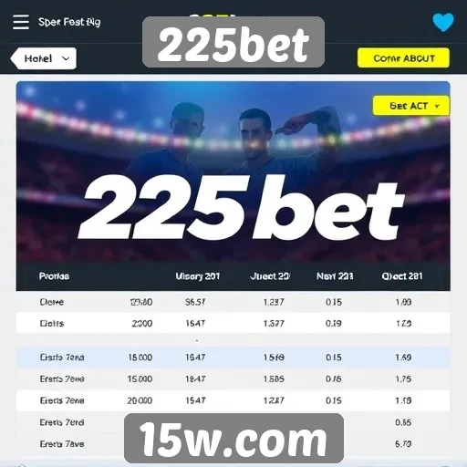 Comparação das odds oferecidas pelo 225bet