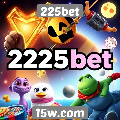 Diversidade de jogos disponíveis na plataforma 225bet